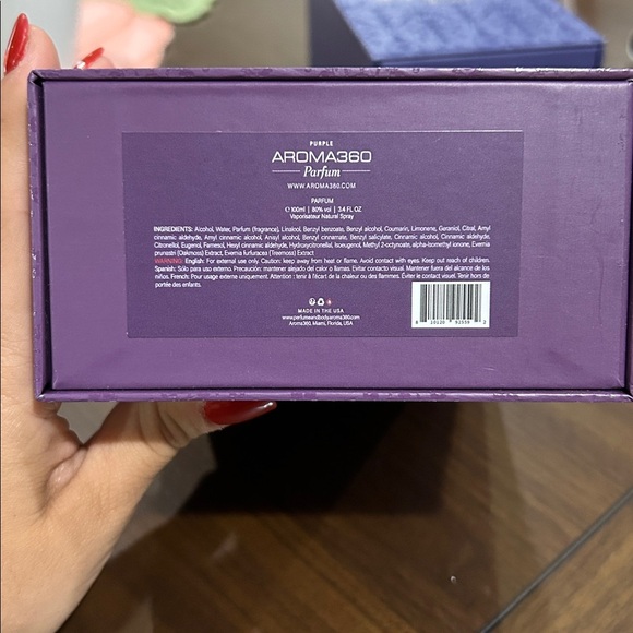 Aroma360 Purple Parfum Box Only - Picture 2 of 4